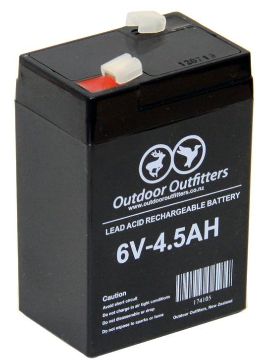 OO 6V 4.5AH Rechargeable Battery