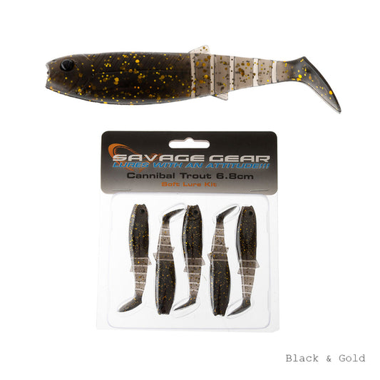 Savage Cannibal Trout 6.8cm