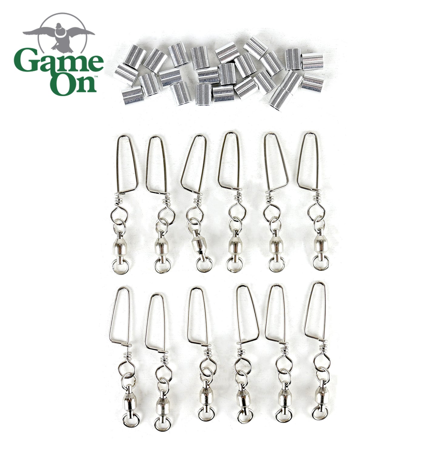 Game On Decoy Clips & Crimps 12pck