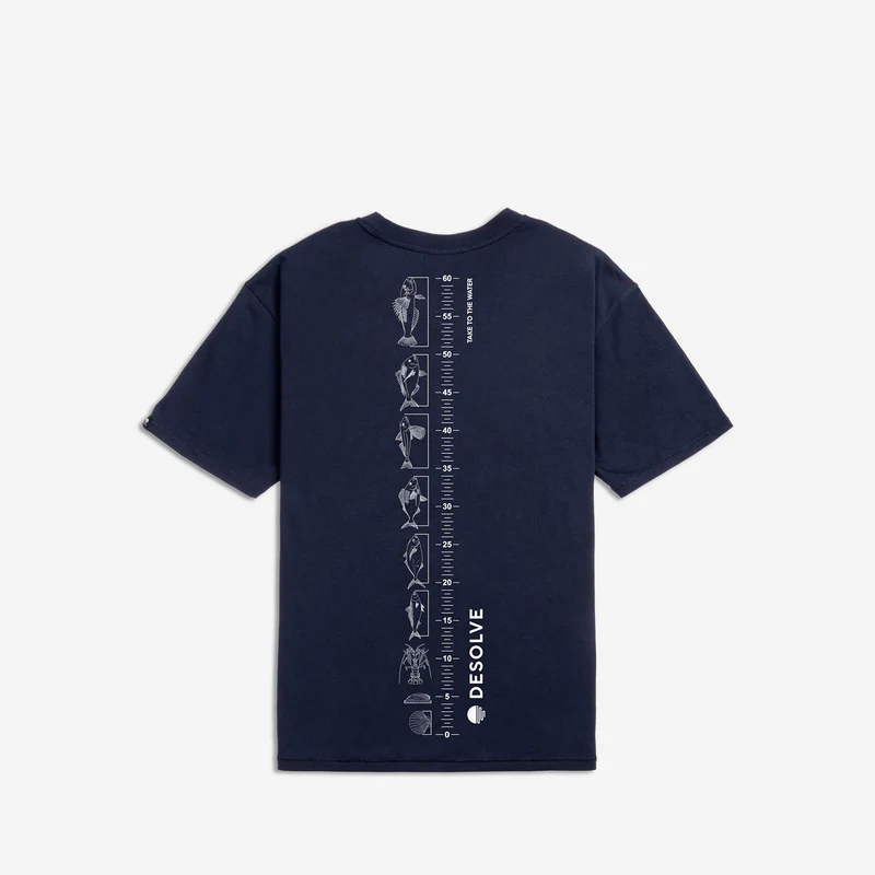 Desolve Measure Up Tee Navy