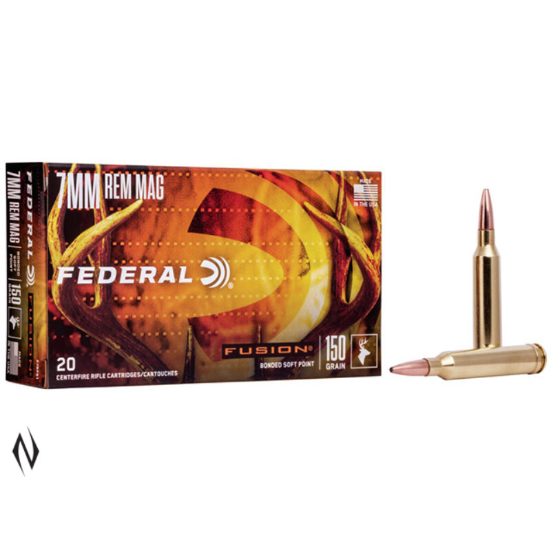 Federal Fusion 7mm Rem Mag 150gr