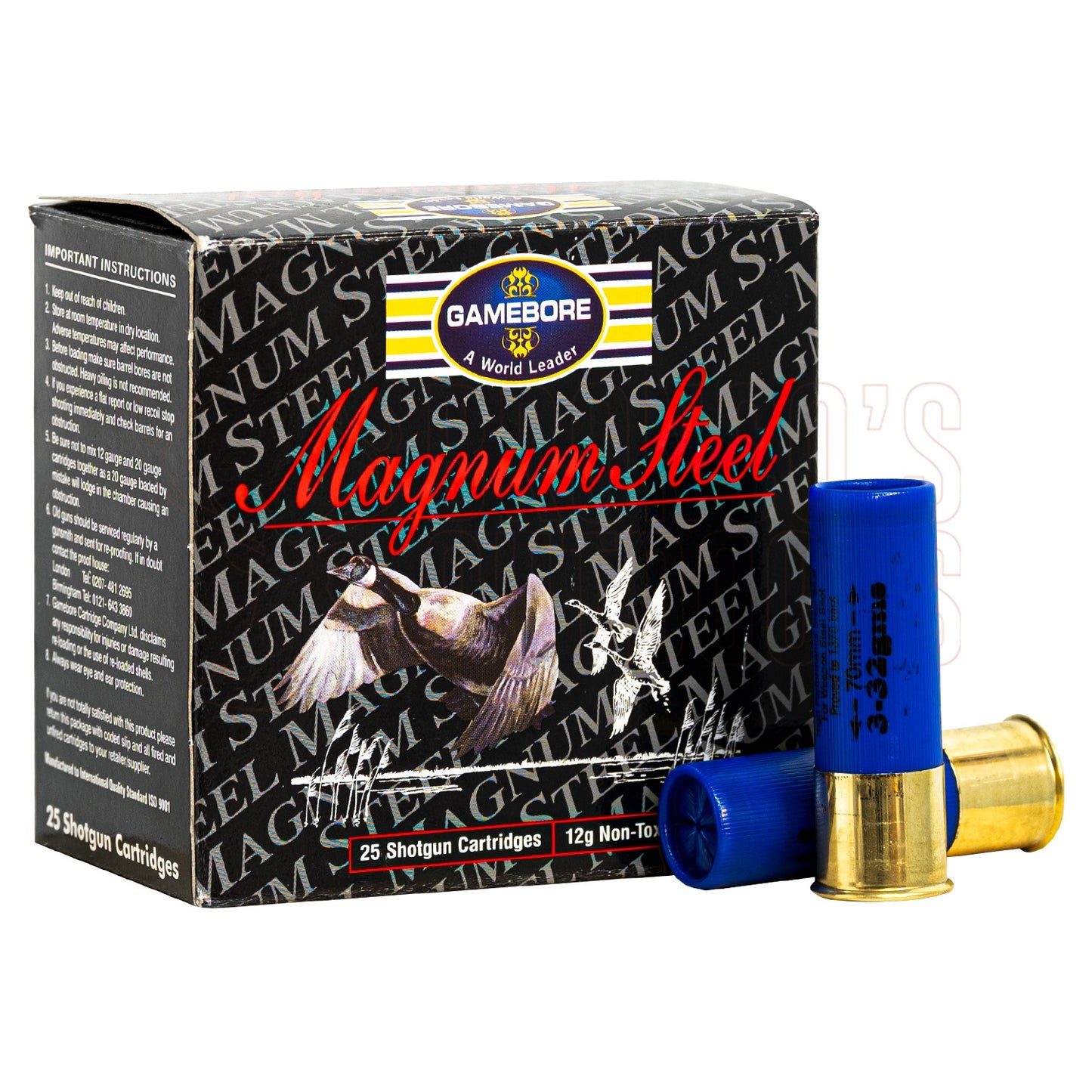 Gamebore Magnum Steel 3" 32gr Slab