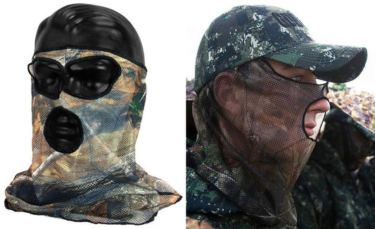 OO Face Mask 3/4 Mesh Camo