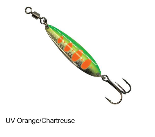 Shimano Senkou Spoon Orange/Chartreuse