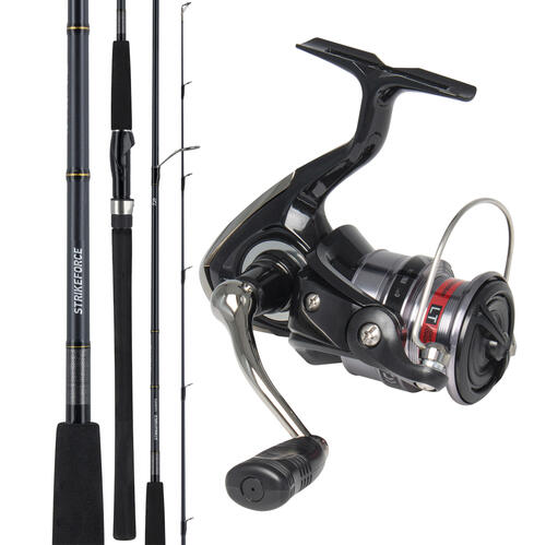 daiwa 8'6 fishing rod Daiwa RX LT 2500 Reel/Strikeforce 8'6" 2pce Rod wITH 8LB Braid