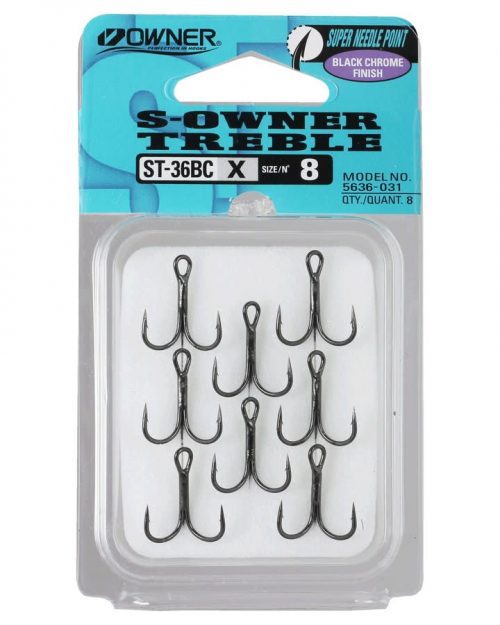 S-Owner Treble Hook ST-36BC