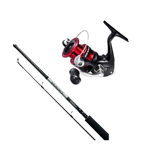 Sienna 2500FG Reel/Catana 6'6" 3/6kg 4pce Rod + Tube