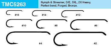 Timeco Fly Hooks (TMC5263)