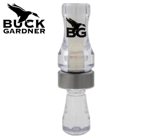 Buck Gardner Caller 'Big Water' Single Reed Poly Clear