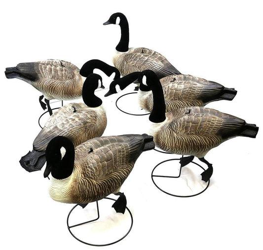 Game On Goose Decoys Flocked Head