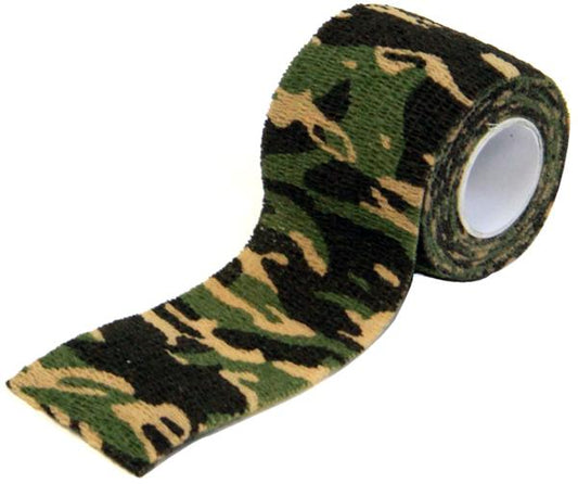 Game On Wrap Woodland Camo 5cmx4.5m