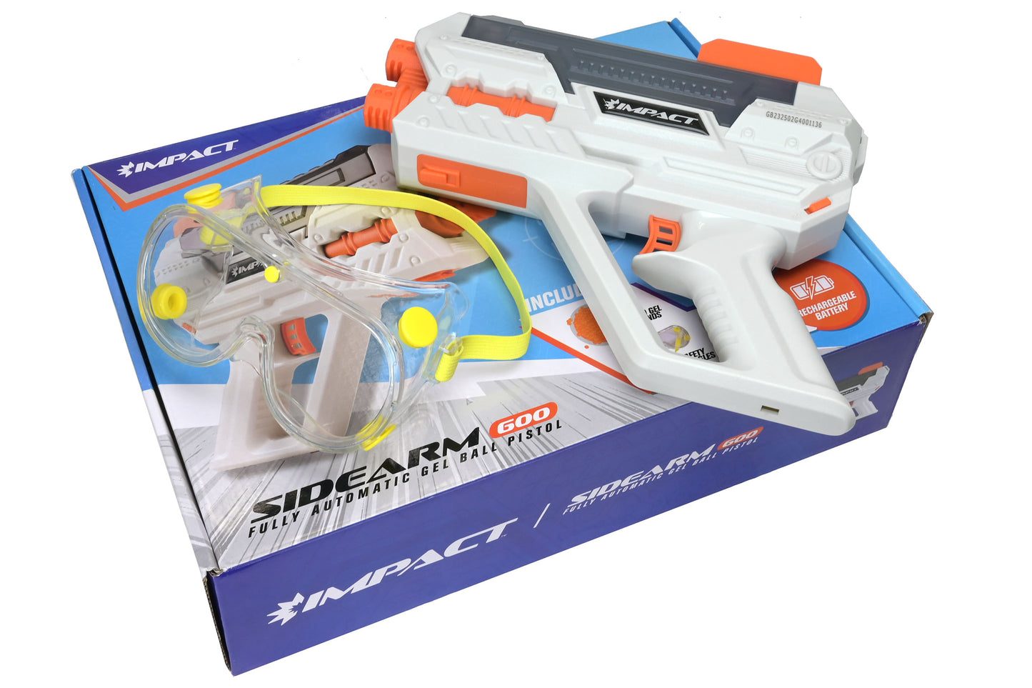 Impact Gel Bravo 600 Sidearm Gel Blaster