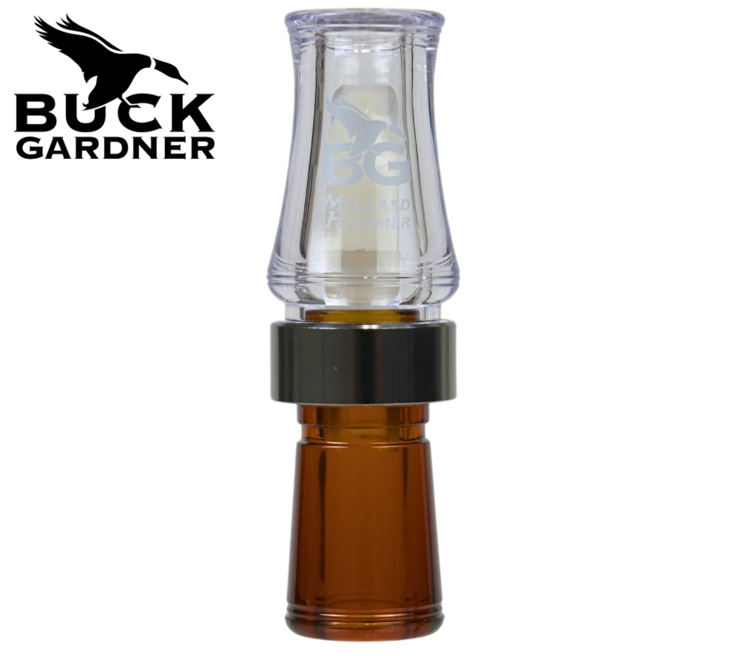 B/G 'Mallard Hammer' Double Reed Clear/Bourbon
