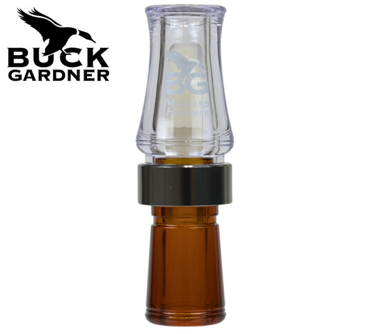 B/G 'Mallard Hammer' Double Reed Clear/Bourbon