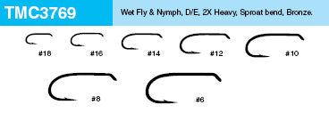 Tiemco Fly Hooks (TMC3769)