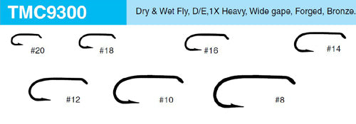 Timeco Fly Hooks (TMC9300)